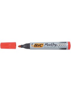 PENNARELLO BIC PERMANENT MARKING 2000 ROSSO