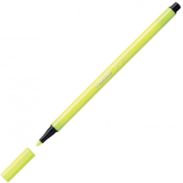 PENNA STABILO PEN 68/024 GIALLO FLUORESCENTE...