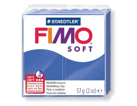 PANETTO PASTA MODELLABILE FIMO STAEDTLER BLU BRILLANTE - 33