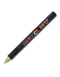 PENNARELLO UNI POSCA MM.0,7 ORO PC-1MR (COLORE ORO) 07 0.7mm