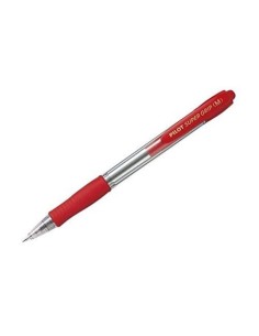 PENNA SUPER GRIP M 1,0 PILOT SCATTO ROSSO (COLORE ROSSO)