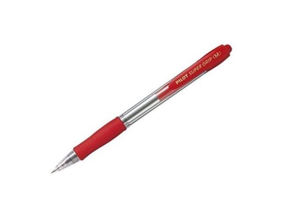 PENNA SUPER GRIP M 1,0 PILOT SCATTO ROSSO (COLORE ROSSO)