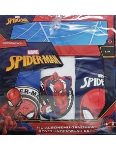 Spiderman | SLIP INTIMO SPIDERMAN MASCHIETTO BAMBINO