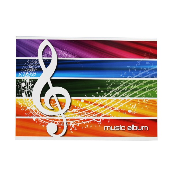 ALBUM MUSICA 17X24  PENTAGRAMMATO