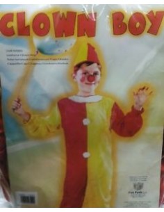 COSTUME VESTITO CLOWN 61000 5-7