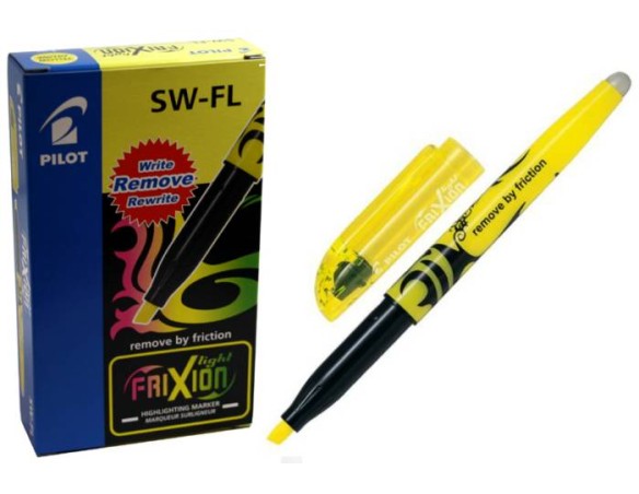 EVIDENZIATORE CANCELLABILE PILOT LIGHT GIALLO