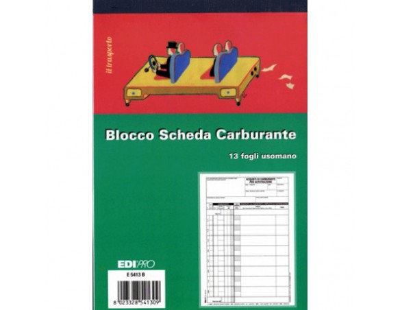 BLOCCO SCHEDA CARBURANTE E5413