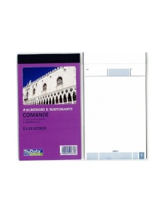 BLOCCO COMANDE DATAUFFICIO AUTORICALCANTI 10X16,5 2 COPIE...