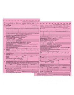E 2882 N DICHIARAZIONE PROV. ANIMALI MOD.ROSA