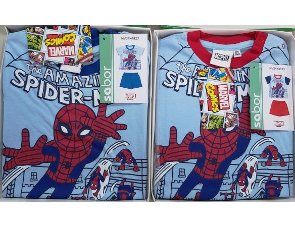 PIGIAMA CORTO BABY SPIDERMAN bambino 4823 12 - 18 - 24 MESI