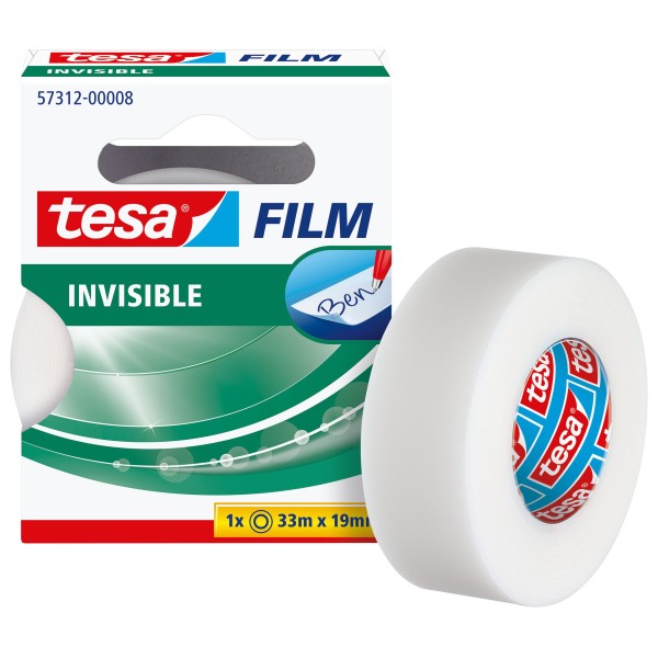 ROTOLO SCOTCH NASTRO INVISIBILE TESA MAGIC 19X33