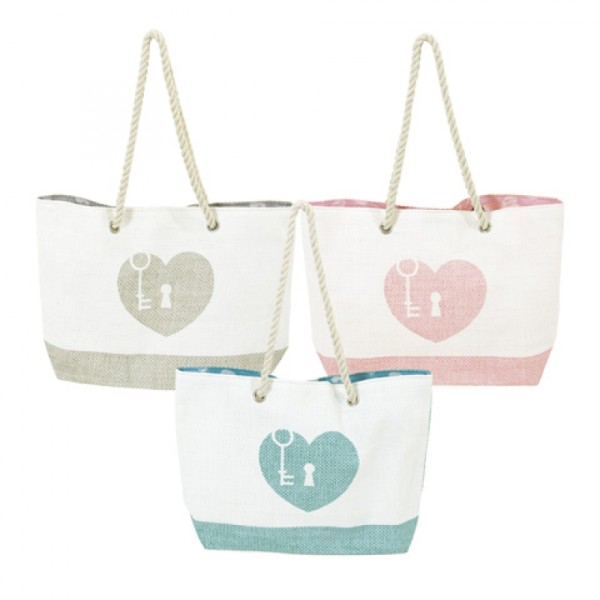 Borsa mare zaska heart  49x32x12 3soggetti