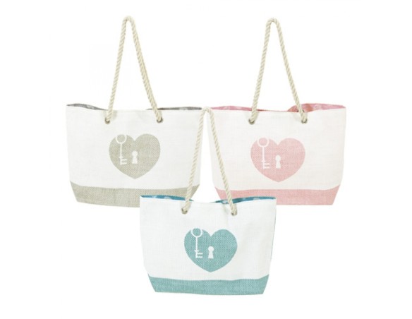 Borsa mare zaska heart  49x32x12 3soggetti