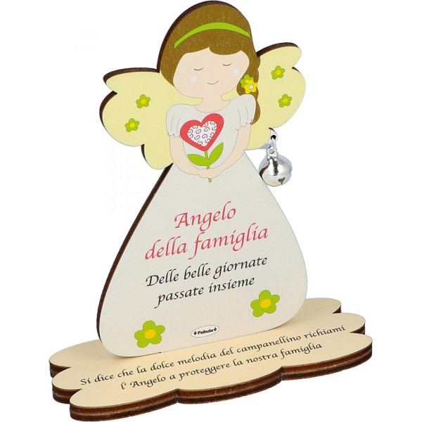 Porta Foto/Memo Angelo della famiglia In Legno...