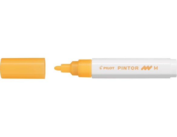 Marcatore pennarello Pilot pintor arancione M 1,4mm