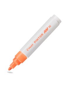 Marcatore pennarello Pilot pintor arancione neon M 1,4mm