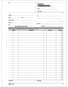 PROPOSTA DI COMMISSIONE COPIA COMMISSIONE 50X2 30X21 E 5236 A 2