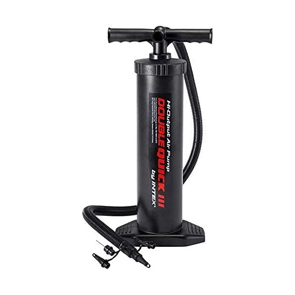 Pompa  gonfiatore Manuale Grande, Nero Intex 68615