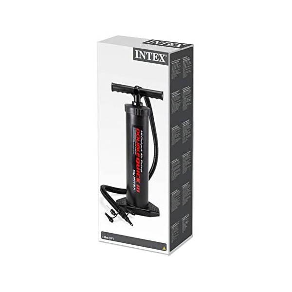 Pompa  gonfiatore Manuale Grande, Nero Intex 68615