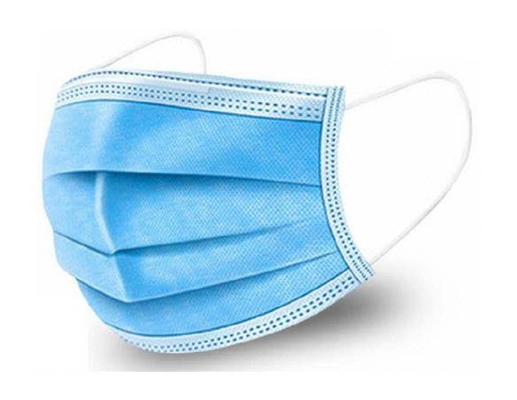 10 pz MASCHERINE CHIRURGICHE azzurre lifeman