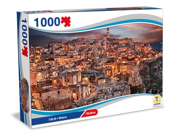 PUZZLE ITALIA MATERA 1000pz 70x50cm 67019