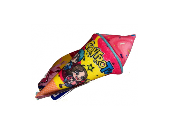 ASTUCCIO BUSTINA GELATO ME CONTRO TE luì e sofì - FUCSIA GIALLO