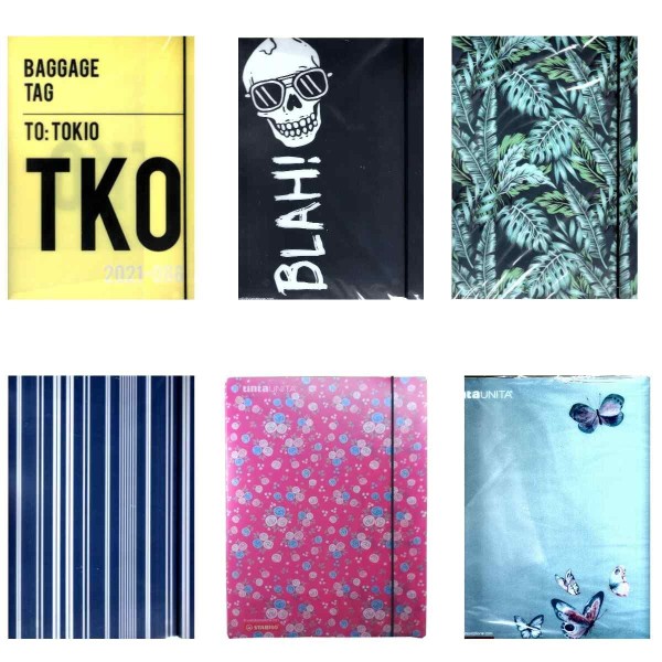 Cartella con elastico piatto ppl 25x35 con...