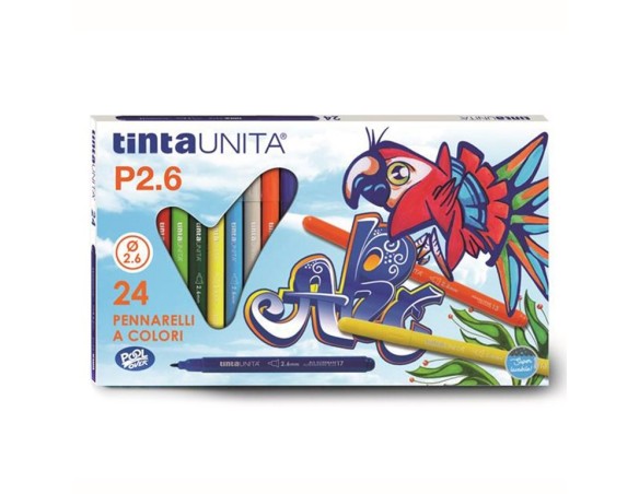 Colori a spirito Pennarelli TintaUnita Pennarello sottile 24 pz 2.8