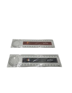 Righello 15 cm con lente d'ingrandimento harry potter