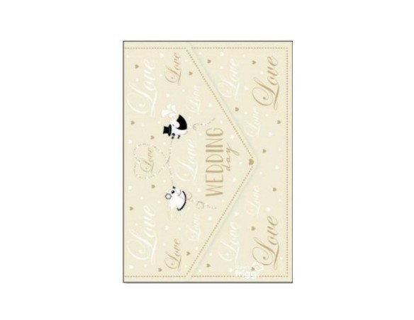 Biglietto Matrimonio Porta Soldi glitterato