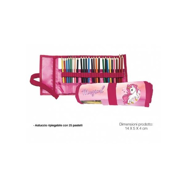 Astuccio Rotolo Roll ripiegabile con 25...