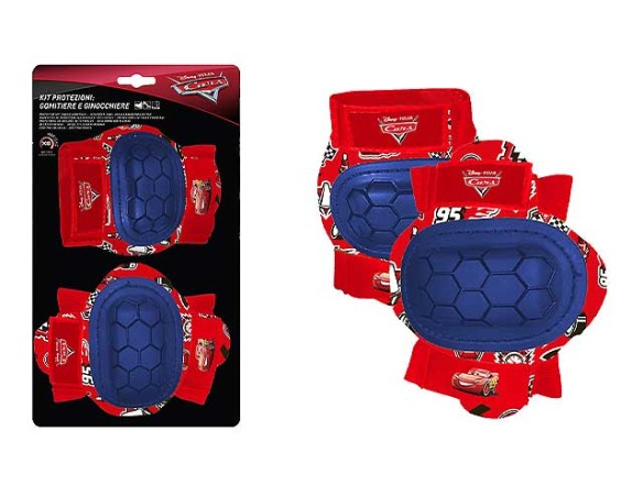 KIT PROTEZIONI BIMBO DISNEY CARS 3 PRO XS gomitiere e ginocchiere