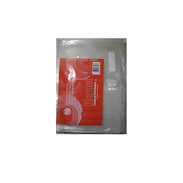 BUSTA PERFORATA CON BOTTONE ITER SOFFIETTO CON...