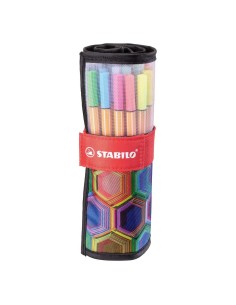 ASTUCCIO ROTOLO Stabilo fineliner point 88 rotolo 25 pz....
