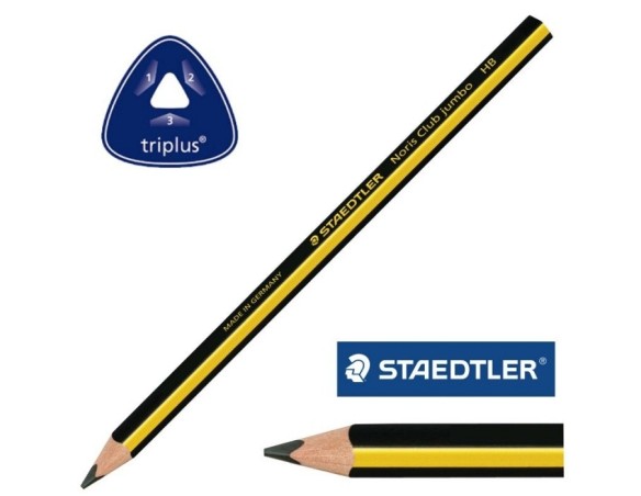MATITA STAEDTLER triangolare GRAFITE TRIPLUS NORIS JUMBO 119 HB 4MM