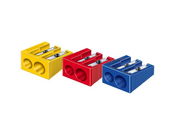 TEMPERAMATITE STAEDTLER 2 FORI IN PLASTICA