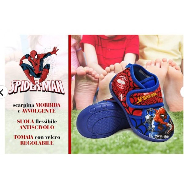 PANTOFOLA SPIDERMAN BIMBO CHIUSA DAL 20 AL 23...