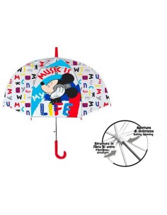 OMBRELLO LUNGO TOPOLINO MICKEY CUPOLA 42/8 D99403 MC