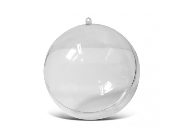 SFERA IN PLASTICA TRASPARENTE KRISTALL 3D CWRDimensioni: Ø cm.8