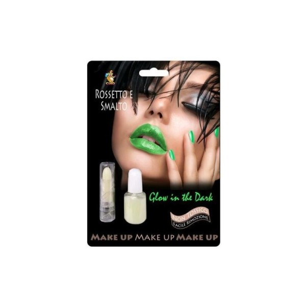 KIT ROSSETTO E SMALTO FOSFORESCENTE 64041