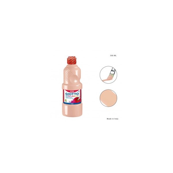 COLORE TEMPERA PRONTA rosa carne 500 ml