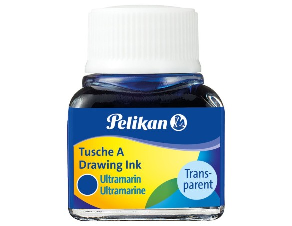 INCHIOSTRO DI CHINA ML.10 BLU MARINO PELIKAN (COLORE BLU MARINO)