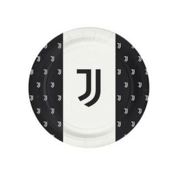Piatti 23 cm Juve Juventus 8 pz FESTA FESTIVO...