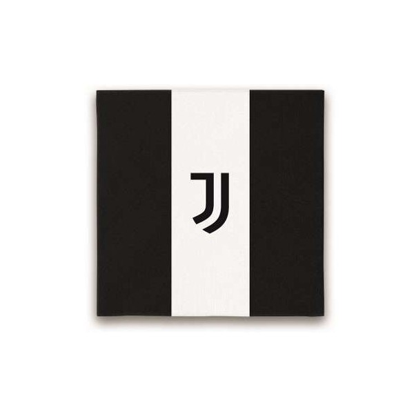 Tovaglioli 33x33 Juve Juventus FESTA FESTIVO...