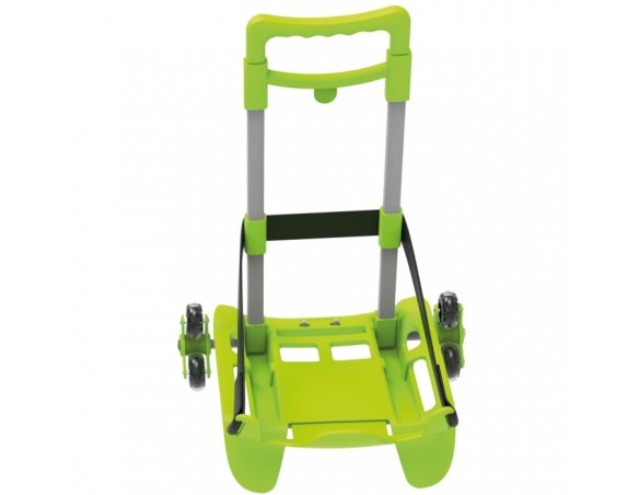 CARRELLINO TROLLEY LIME PUNCH VERDE FLUO TRE RUOTE PORTA ZAINO BE BOX SEVEN 3WD SJ GANG SEVEN
