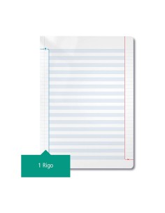 QUADERNO DISGRAFICI MAXI DIDATTICO 1 rigo 100GR