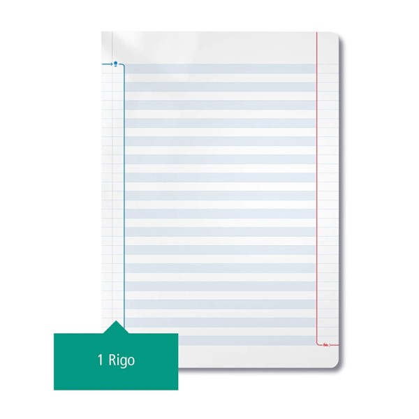 QUADERNO DISGRAFICI MAXI DIDATTICO 1 rigo 100GR