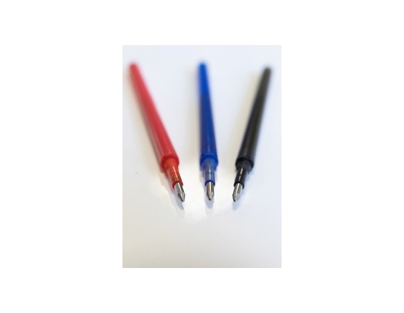 TRIS 3X REFIL UNIVERSALE PENNA CANCELLABILE TERMOSENSIBILI MANS NERO