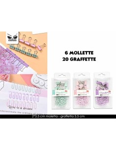 MOLLETTE 6pz+ GRAFFETTE 20pz ST5883