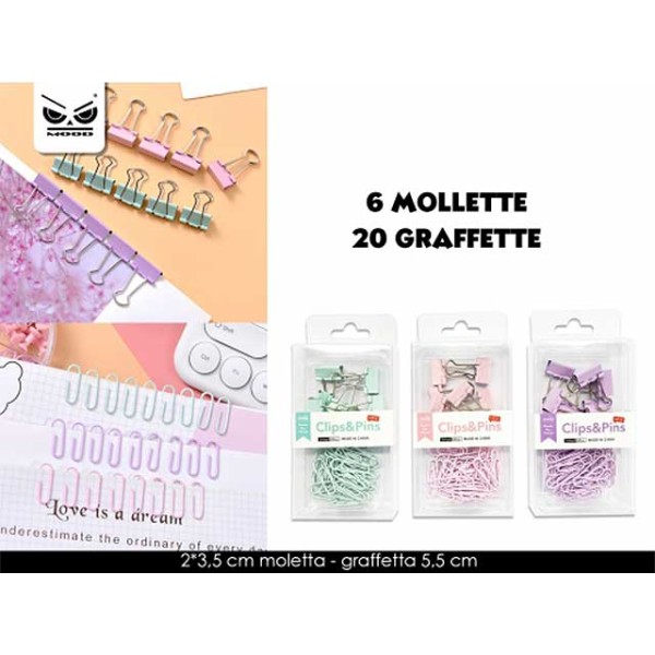 MOLLETTE 6pz+ GRAFFETTE 20pz ST5883